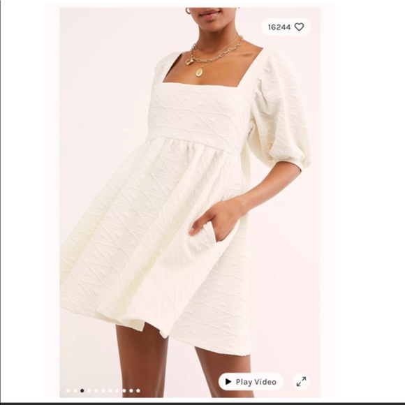 NWT FREE PEOPLE Violet Mini Dress - Picture 7 of 12